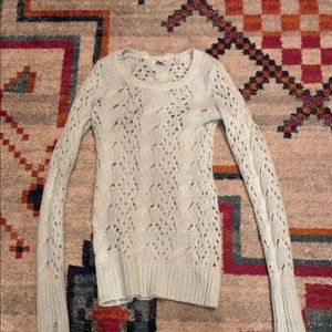 Ice blue sweater
